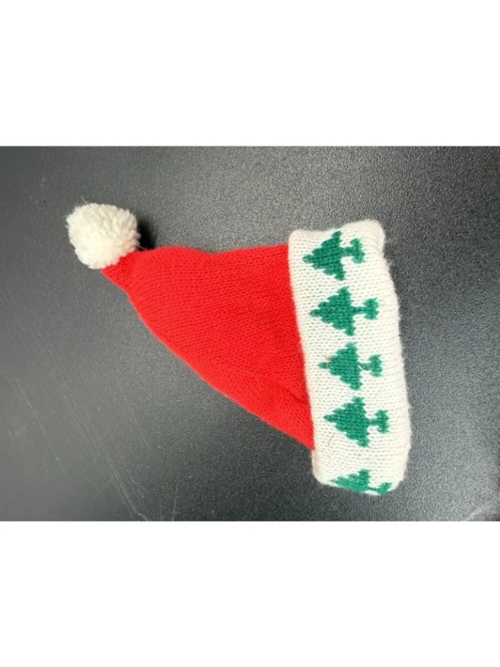 Vintage 80's Teddy Bear Red Green Knit Scarf And Hat Replacement